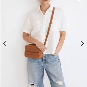 Madewell the transport camera bag puffer edition